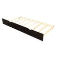 thumbnail image 6 of Wood Platform Bed Frame Twin Size Trundle with Wheels Twin Size Captain Storage Bed with Headboard Wooden Bed Frame (Espresso with Trundle), 6 of 8
