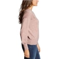 thumbnail image 2 of Ella Moss Women's Puff Sleeve Sweater, Gardenia X-Large, 2 of 4