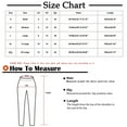 thumbnail image 3 of qolati Women's Casual Wide Straight Leg Pants High Waisted Button Down Cargo Pants Stretchy Tummy Control Lounge Trousers with Multiple Pockets, 3 of 5