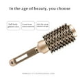 thumbnail image 4 of Curling Roller Hairbrush, Ergonomic Handle Round Hair Brush Ceramic Coating Comfortable Handle Fast Heating  for Daily Use, 4 of 8