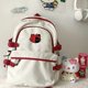 thumbnail image 1 of Mochila escolar Hello Kitty Kawaii Sanrios Cinnamoroll Kuromi Mymelody, bolsa Jk bonita, mochila de viaje de ocio de gran capacidad Fivean unisex, 1 of 2