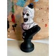 thumbnail image 4 of Estatua de Terror XINYU Figura de Payaso Asesino Decoración Halloween 6.7 x 3.5 Pulgadas, 4 of 6