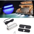 39LED Marine Underwater Lights for Boat IP68 Stainless Steel Surface
