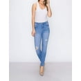 thumbnail image 3 of RING OF FIRE Women's Carmen High Rise Rips Jeans, 3 of 11