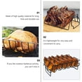 thumbnail image 6 of LEORX Grilling Tray Barbecue Rack Black 1Set for Cooking Steak at Outdoor Barbecues, 6 of 8
