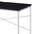 thumbnail image 4 of Black and Chrome Writing Desk with Sled Base, 4 of 4