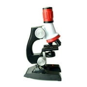 Brand New Biology Microscope Kit Lab LED Home School Science Educational Toy Gift