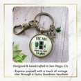 thumbnail image 4 of Home Where Our Story Begins Gutsy Goodness Bronze Keychain First New House Southwest Inspired Realtor Gift, 4 of 8