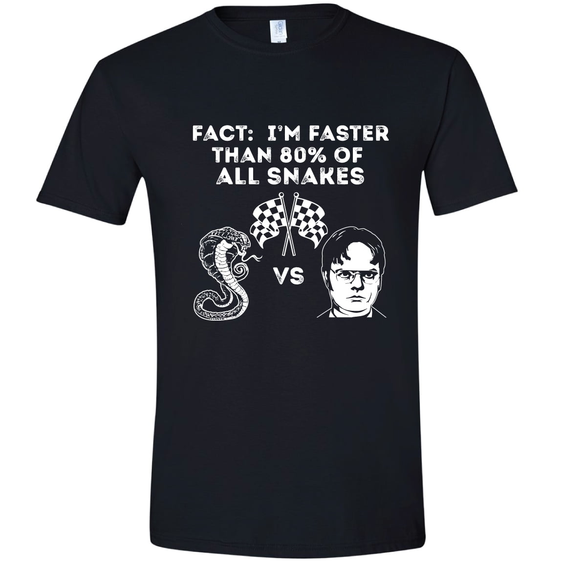 Expression Tees Dwight False Mens T-Shirt