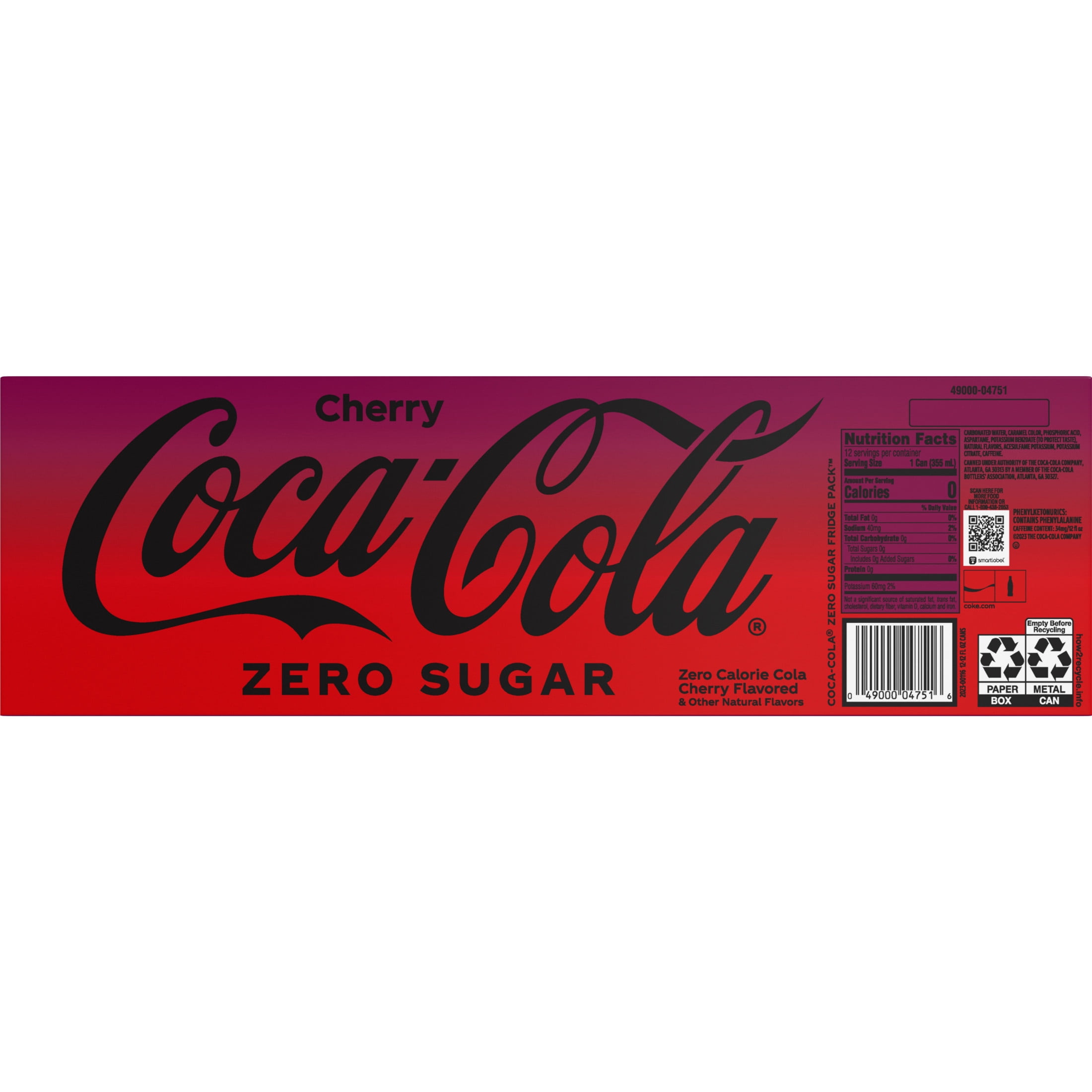 Cherry Coca-Cola 12缶✖︎４ケース Coca-Cola-Cherry-Soda-Pop-12-