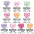 thumbnail image 6 of Big Dot of Happiness Valentine Hearts Outdoor Decorations, Pastel Candy Heart-Shaped Lawn Ornaments, Galentine's & Valentine's Day Party Yard Signs - 10 Piece, 6 of 8