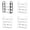 Black 1 Pack & White 3 Packs, variant on Household Shoe Rack 4 Layer Portable Shoe Rack Storage Device Entry Level Bedroom Multifunctional Shoe Rack