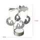 thumbnail image 3 of Candelero giratorio giratorio Banquete de boda Decoración del hogar de Navidad Candelabro de candelita de metal sidaley HA1736-04B, 3 of 5