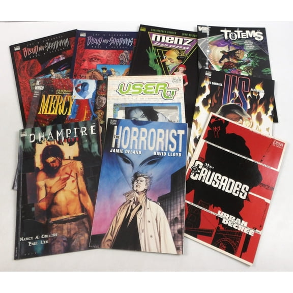 DC's Vertigo Comics Prestige Edition Value Bundle - 10-Pack of Comic Books - DC Comics