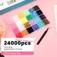 thumbnail image 3 of Bedazzling Kit,24/28/40/42 Colors Bedazzler Kit with Rhinestones,Nail Art Accessories Craft Kits for Crafting DIY Arts & Crafts Gifts, 3 of 9