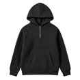 thumbnail image 4 of Fozruso Boys Knit Half Zip Hooded Sweatshirt For Kids Cozy Long Sleeve Pullover with Pockets, 4 of 7