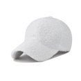 thumbnail image 1 of 2021 new lamb wool solid color baseball cap cap outdoor sun hat wholesale, 1 of 6
