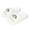 White, variant on Eltusu Girls Slides, Soft Bottom Comfort Non-Slip Open Toe Summer Slippers White Size 13(Big Kids)