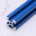 thumbnail image 4 of 2 Pcs t Slot 2020 Aluminum Extrusion Profile 300mm 12 inch, European Standard Anodized Black Extrusion Frame, 4 of 6