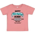 thumbnail image 3 of Inktastic Happy Birthday, Mommy I'm the Best Ever in Blue Boys or Girls Baby T-Shirt, 3 of 5