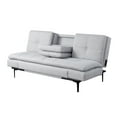 thumbnail image 6 of Serta Lambeth Convertible Sofa in Light Gray Fabric Upholstery, 6 of 25