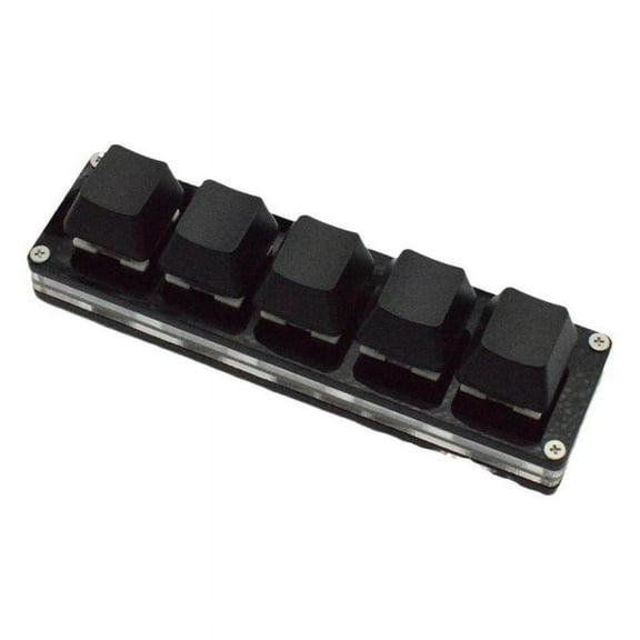 Wmool 5-Key Mini Mechanical Keyboard Custom Shortcut Programmable Keypad Control тκ δщ