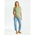 thumbnail image 2 of Time and Tru Women’s Maternity Graphic Tee with Short Sleeves, Sizes S-XXL, 2 of 5