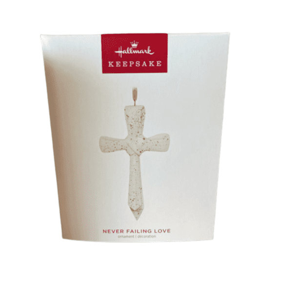 Hallmark 2023 Keepsake Never Failing Love Porcelain Christmas Ornament New w Box