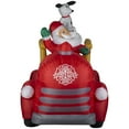 thumbnail image 6 of Gemmy Inflatable Santa Driving Fire Truck LED Lighted Yard Decoration - 61 in, 6 of 6
