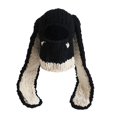 thumbnail image 4 of Gorro de Lana Hugo Beanie con Orejas Largas de conejo beige, 4 of 10