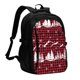 thumbnail image 1 of Disketp Christmas Tree Buffalo Plaid Mochila de Viaje Estampada para Laptop con Puerto de Carga USB, Mochila Impermeable para Computadora – Regalo para Hombres y Mujeres, 1 of 7