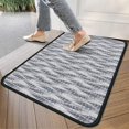thumbnail image 4 of Gray Christmas Tree Pattern Door Rugs,Washable Non Slip Door Mats Indoor,Decorative Door Mats,Entry Mat Indoor for Entrance,Bedroom,Kitchen,Bathroom,30"x17", 4 of 6