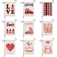 thumbnail image 6 of Valentines Day Garden Flag Double Sided, Love symbol Valentine’s Day Garden Flag Yard Flag for Outdoor Decoration 12x18 Inch（1 PCS), 6 of 7