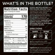 Six Star Pro Nutrition 100% Whey Protein Powder Plus, 30g Protein, Vanilla Cream, 1.81 lbs