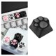 thumbnail image 5 of de juego das ABS Almohadils hechas a Maquinaria de silicona en pata Negro gris Macarena Teclas de teclado, 5 of 8