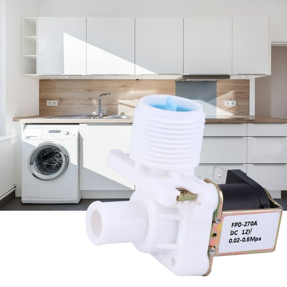 Válvula Lavadora Válvula Solenoide Eléctrica Válvula De Entrada De Agua G3/4 DC12V FCD270A