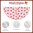 thumbnail image 3 of Sikiie Cute Pig Nose Nativity Christmas Tree Skirt, Jesus Christian Winter Holiday Tree Mat Decoration(30-48IN)48", 3 of 6