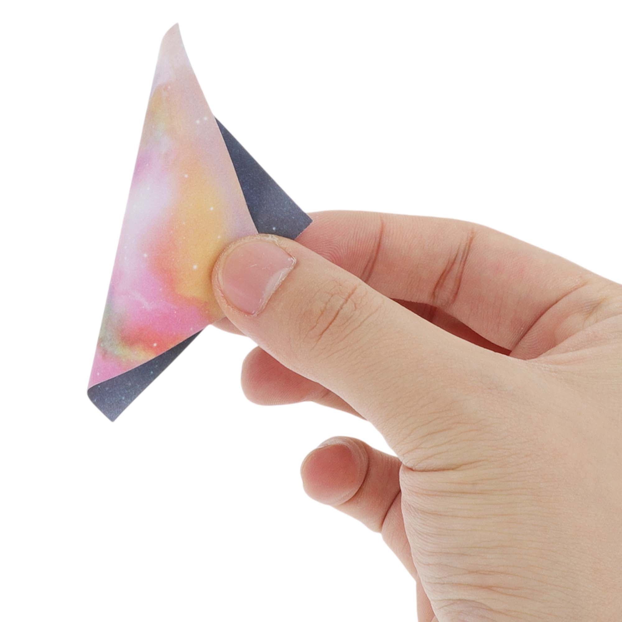 Unique Bargains 240Pcs Double-Sided Origami Paper for DIY Arts Rose Red