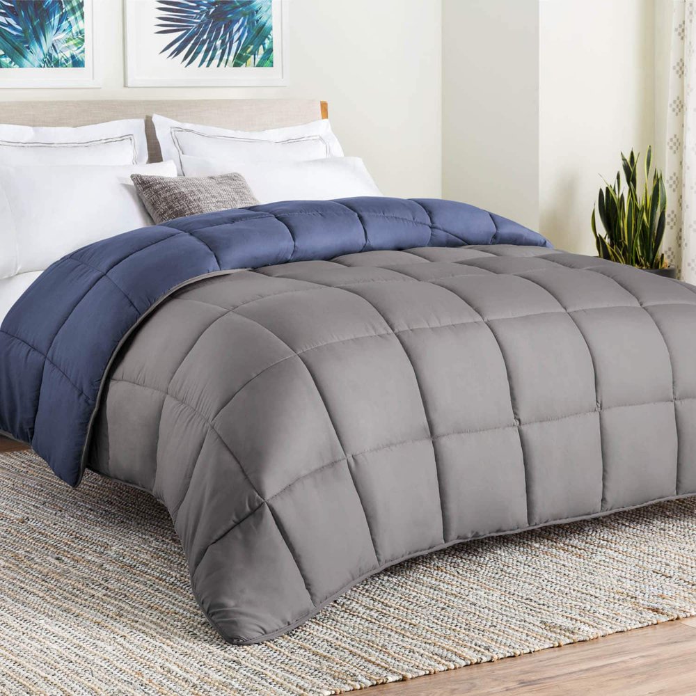 Brookside Down Alternative Reversible Quilted Comforter with Corner