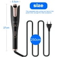 thumbnail image 2 of Rizador de Pelo Automático, LESCOLTON Rizador Giratorio con 1" Rizador de Pelo de Barril Grande, Varita Rizadora de Pelo Automática con 4 Temp y Doble Voltaje, Anti-quemaduras, Apagado Automático Riza, 2 of 5