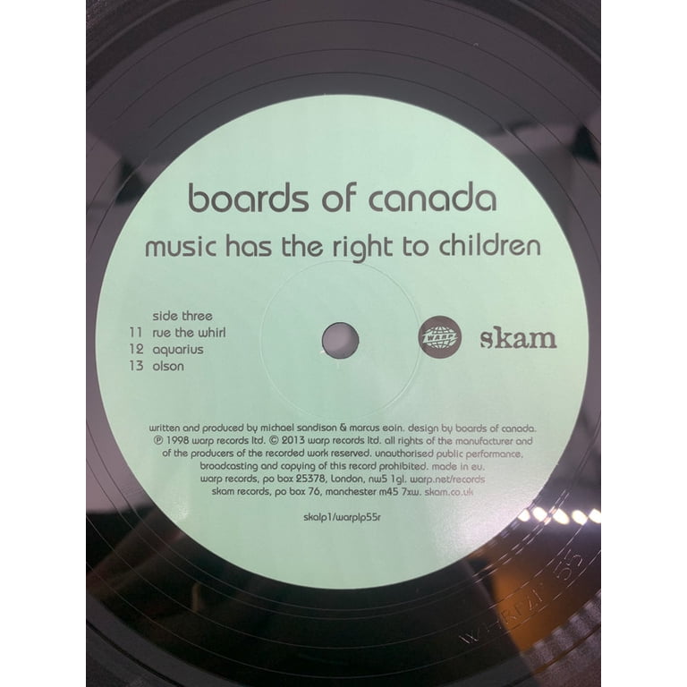 Boards of Canada - Music Has the Right to Children - Vinyl Boards of Canada - Music Has the Right to Children - Vinyl