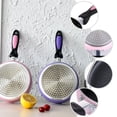 thumbnail image 3 of Shisuyan Egg Pancake Frying Pan Pink Non-Stick Mini Size Induction Gas Heat Resistant Handle, 3 of 8