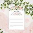 thumbnail image 4 of Koyal Wholesale Share a Memory Cards, Rustic Peach Roses Cards for Wedding, Baby Life Memories, 4" x 6", 52-Pk, 4 of 5