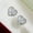 Style-2, variant on 8 Style Stud Earring Round Cut Cubic Zircon Women Jewelry 925 Silver Earring
