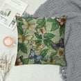 thumbnail image 2 of Nawypu  Throw Pillow Cover Butterfly Colorful Leaves Animal Cute Nature Beautiful Square Pillow Case Cushion Cover for Home Car Decorative, 2 of 5