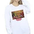thumbnail image 3 of Netflix Womens Stranger Things Christmas Gathering Sweatshirt, 3 of 4