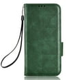 thumbnail image 2 of Dteck For Samsung Galaxy A53 5G Wallet Case,Luxury Embossed Triangle Design PU Leather Anti-scratch Magnetic Closure Flip Card Slots Stand with Wrist Strap Shockproof Cover.Green, 2 of 7