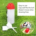 thumbnail image 4 of TEE DE BOLA DE CLUB TUPO PETAL CON BOTELLA DE ALMACENAMENTO, Bolígrafo Marcador, Accesorio Portátil de Plástico para Golfistas, Juego de Herramient de Marcado, 4 of 7