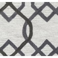 thumbnail image 2 of Gatney Rugs Crossing Area Rug CE9526 Grey Lattice Intertwined 5' x 8' Rectangle, 2 of 3