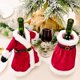 thumbnail image 4 of Farfi-Bolsa de vino navideña, diseño de vestido, accesorios festivos suaves decorativos, funda para vestido de botella de vino, bolsa para Navidad, 4 of 5